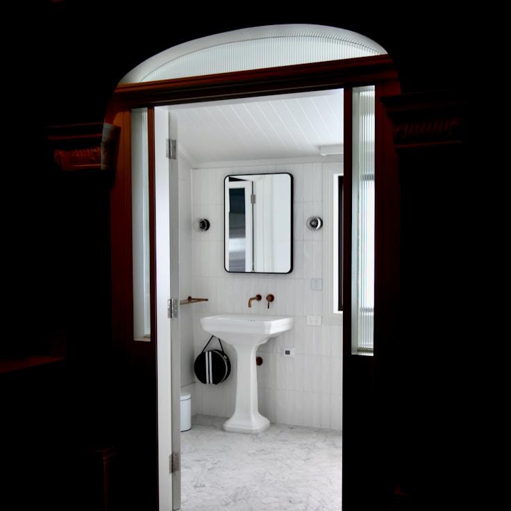 Sophisticated bathroom styling