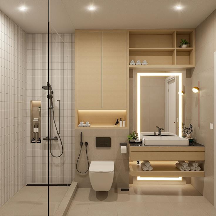 Luxury bathroom upgrade